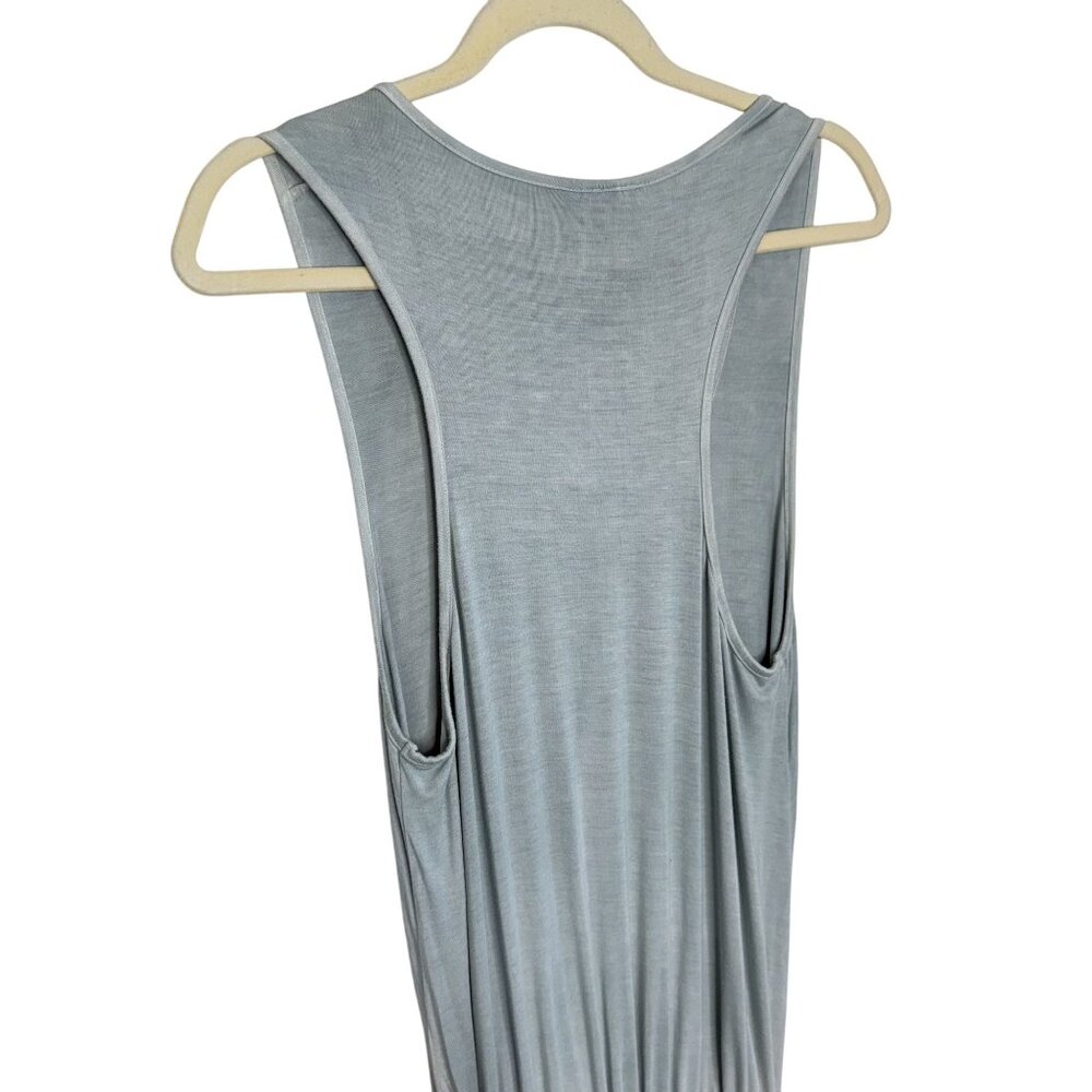 Young Fabulous & Broke Ombre Sleeveless Ruched Maxi Dress, M - Picture 4 of 8